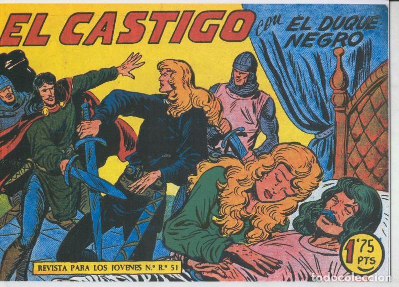 C&oacute;mics: El Duque Negro facsimil numero 24: El castigo - Manuel Gago - Foto 1