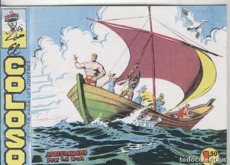 Comics: Facsimil: El Coloso numero 22: Aprisionado por la boa - Manuel Lopez Blanco