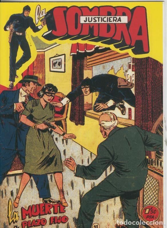 Comics: Facsimil: La sombra justiciera numero 45: La muerte a plazo fijo - Varios