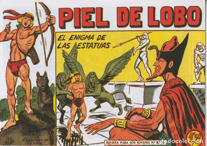 Fumetti: Piel de Lobo facsimil numero 81: El enigma de las estatuas - Varios
