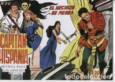 C&oacute;mics: Capitan Hispania facsimil numero 26: El hechizo de Medea - Gonzalez Alacreu - Foto 1