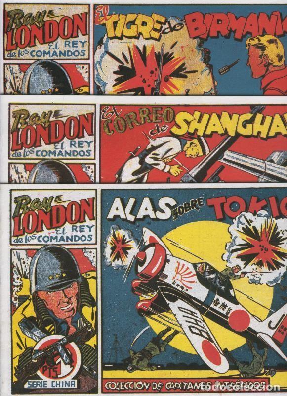 C&oacute;mics: Ray London, coleccion facsimil - L.Poch - Foto 1