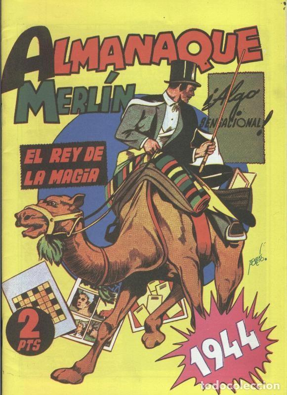 C&oacute;mics: Facsimil: Mandrake almanaque 1944 - Lee Falk - Foto 1