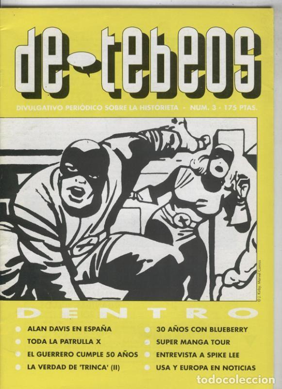 C&oacute;mics: Fanzine: De Tebeos numero 03 - Varios - Foto 1