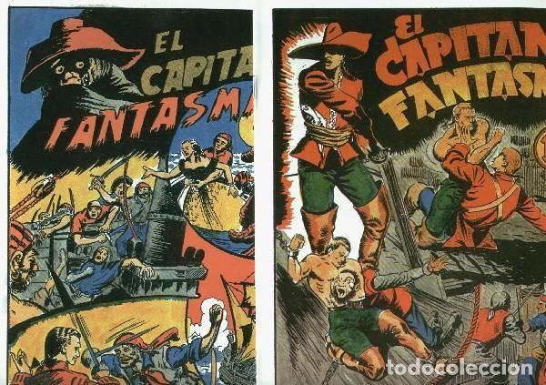 Comics: El Capitan Fantasma, coleccion facsimil de seis numeros - Cazanave