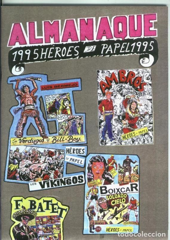 C&oacute;mics: Heroes de Papel numero 54: Almanaque 1995 - Varios - Foto 1