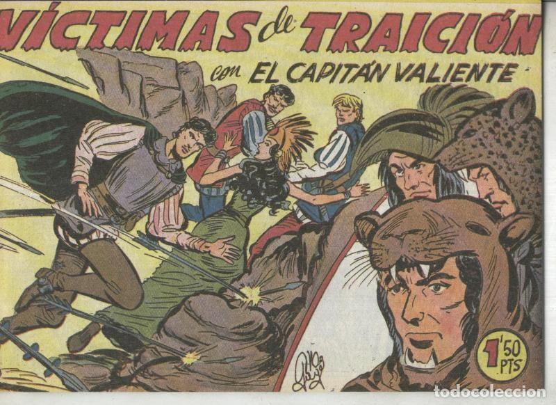 C&oacute;mics: El Capitan Valiente facsimil numero 07: victimas de traicion - Manuel Gago - Foto 1