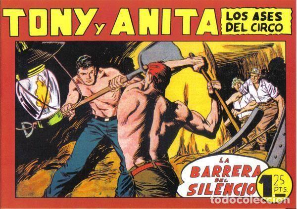 Comics: Tony y Anita facsimil numero 114: La barrera del silencio - Miguel Quesada