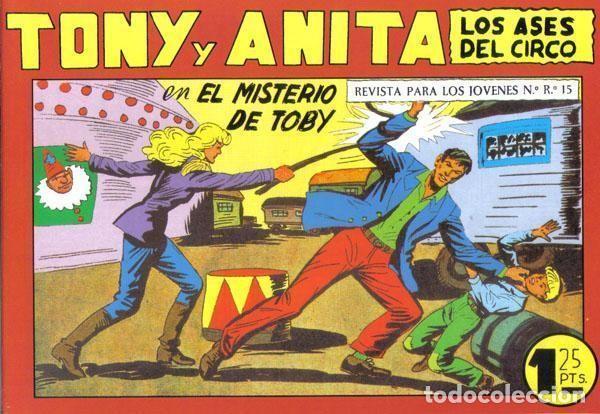 Comics: Tony y Anita facsimil numero 151: El misterio de Toby - Miguel Quesada