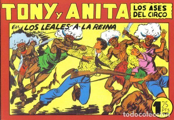 C&oacute;mics: Tony y Anita facsimil numero 147: Los leales a la reina - Miguel Quesada