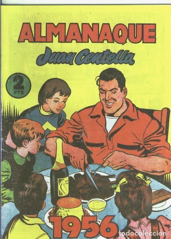 C&oacute;mics: Almanaque Facsimil: Juan Centella para 1956 - Varios - Foto 1