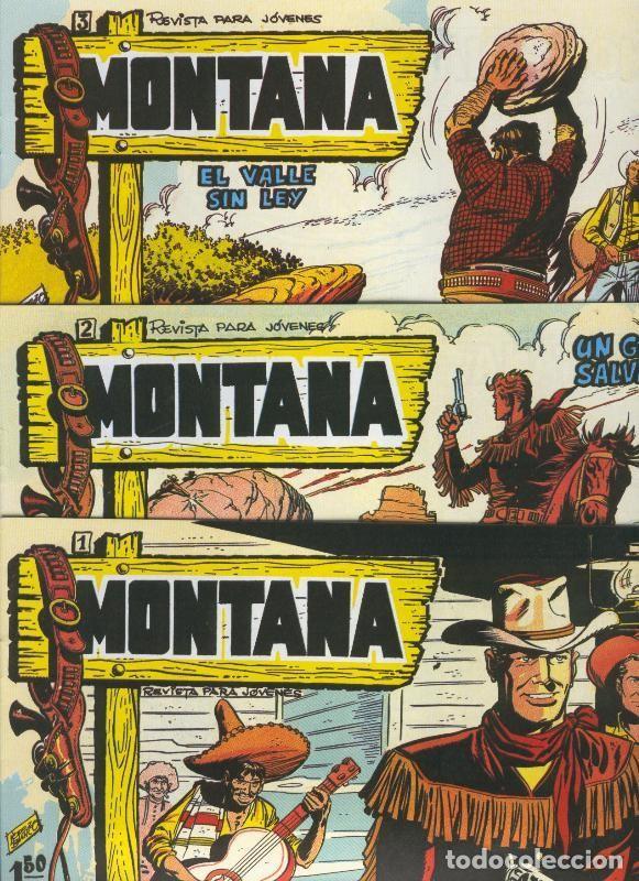 C&oacute;mics: Montana de Manuel Lopez Blanco, coleccion facsimil - Varios - Foto 1
