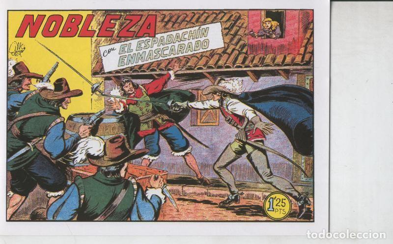 C&oacute;mics: El Espadachin Enmascarado facsimil numero 048: Nobleza - Varios