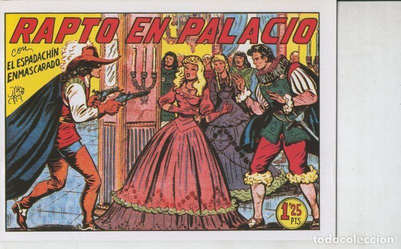 Comics: El Espadachin Enmascarado facsimil numero 033: Rapto en Palacio - Varios