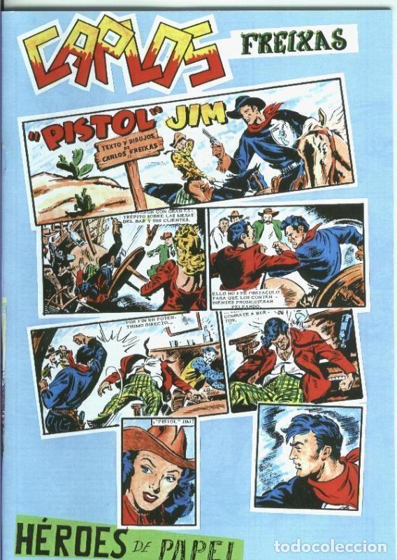 Comics : Heroes de Papel numero 34: Carlos Freixas (numerado 1 en trasera( - Carlos Freixas