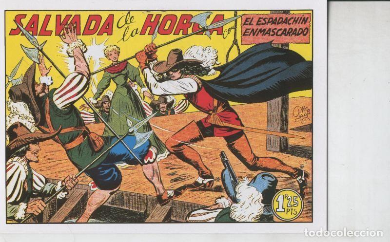 Comics: El Espadachin Enmascarado facsimil numero 044: Salvada de la horca - Varios