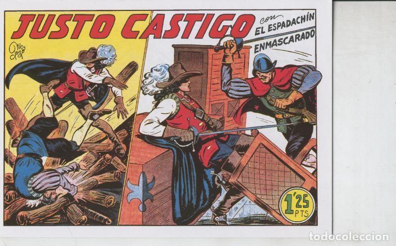 Comics: El Espadachin Enmascarado facsimil numero 032: Justo castigo - Manuel Gago