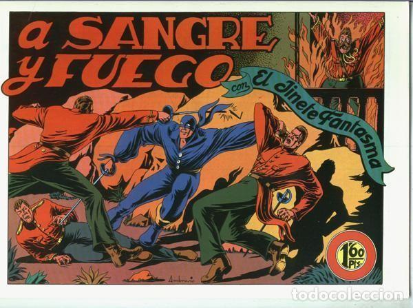 C&oacute;mics: El Jinete Fantasma facsimil numero 019: A sangre y fuego - Ambros