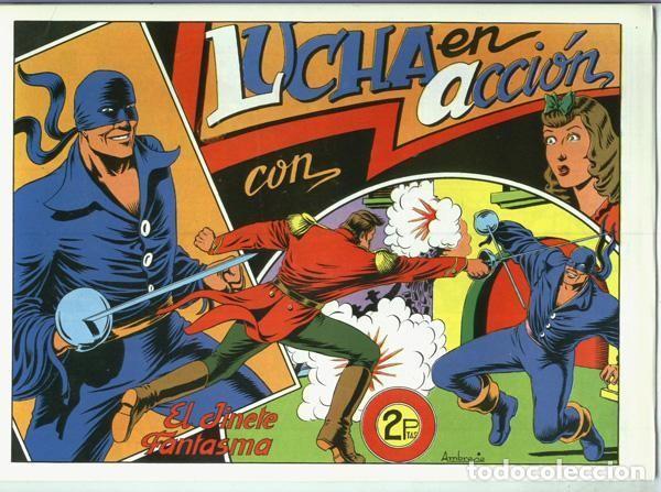 Comics: El Jinete Fantasma facsimil numero 029: Lucha en accion - Ambros