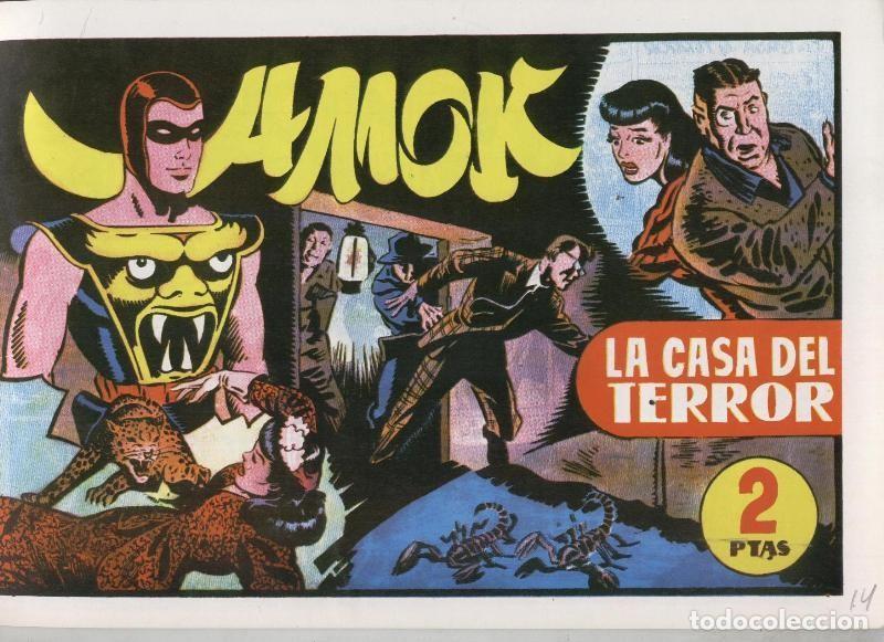 C&oacute;mics: Facsimil: Amok numero 14: La casa del terror - T.Chan - Foto 1