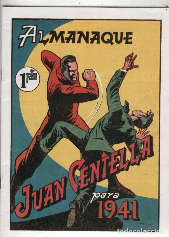 C&oacute;mics: Juan centella almanaque facsimil 1941 - Cossio - Foto 1