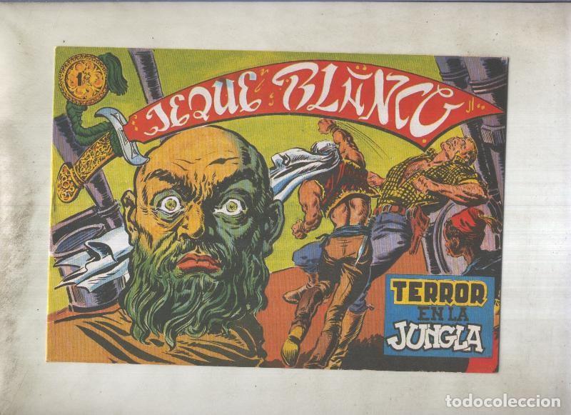 C&oacute;mics: Jeque Blanco facsimil numero 003: Terror en la jungla - Laffond - Armando - Foto 1