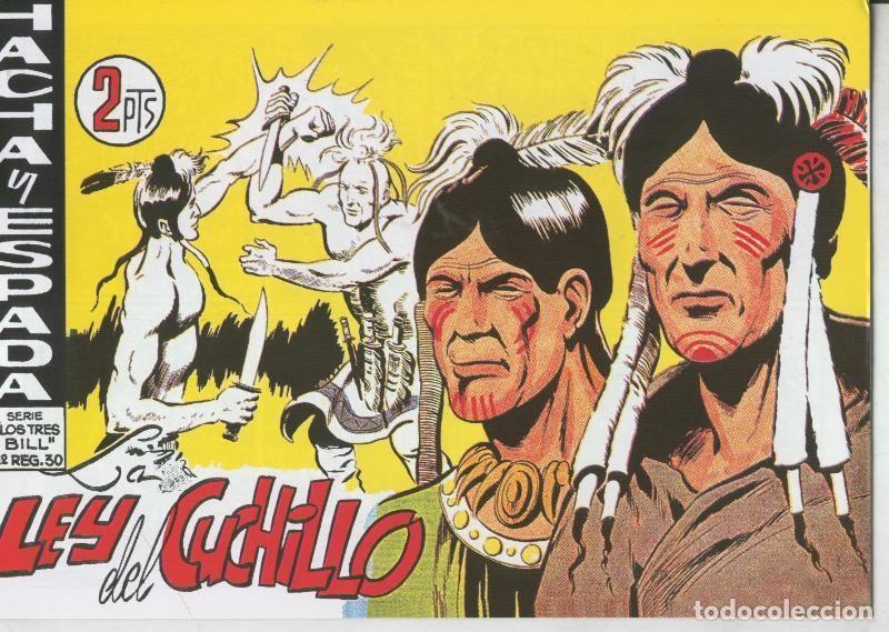 Comics: Hacha y Espada facsimil numero 44: La ley del cuchillo - Armando