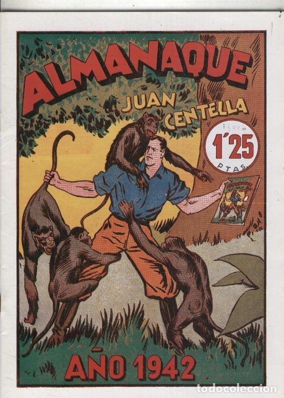 C&oacute;mics: Juan centella almanaque facsimil 1942 - Cossio - Foto 1