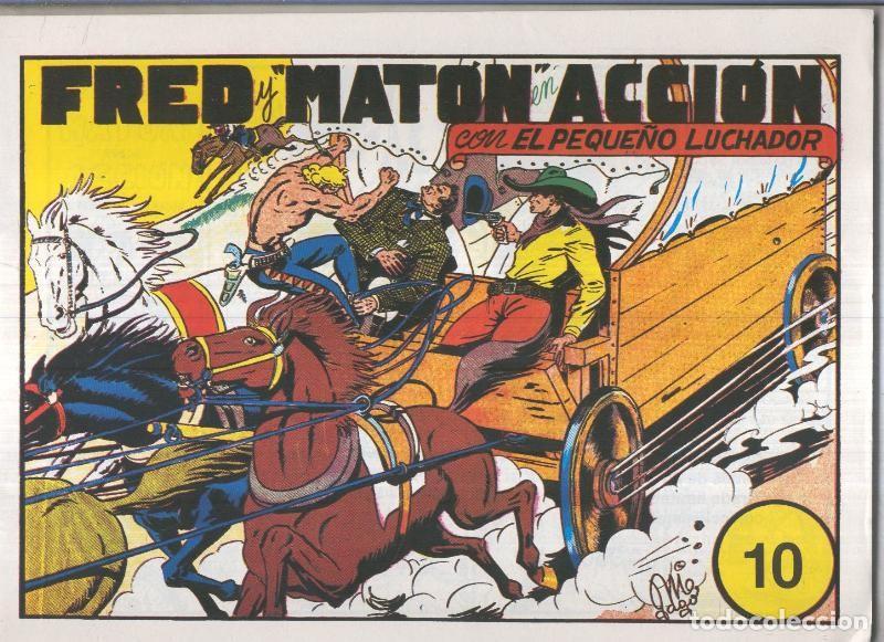Comics: El Peque&ntilde;o Luchador, facsimil dos en uno numero 10 - Manuel Gago