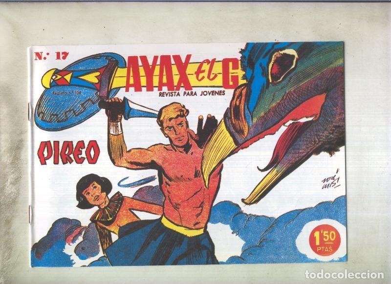 C&oacute;mics: Ayax el Griego facsimil numero 17: Pireo - Jose Luis