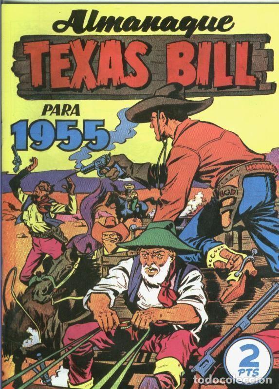 C&oacute;mics: Almanaque Facsimil: Texas Bill para 1955 - - Foto 1