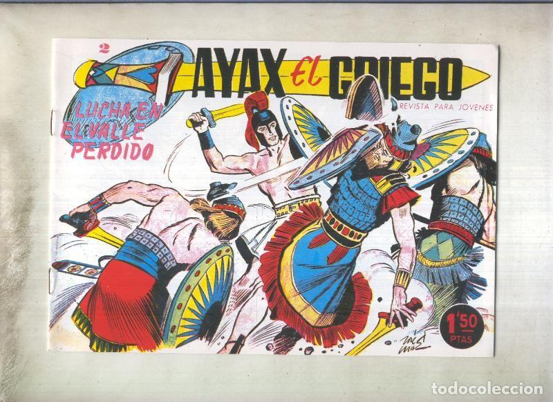 Comics: Ayax el Griego facsimil numero 02: Lucha en el valle perdido - Jose Luis