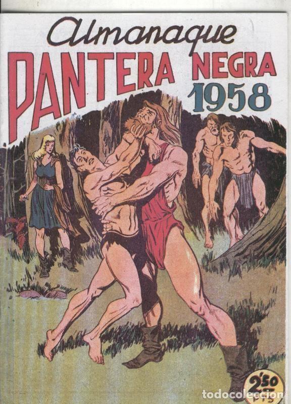 C&oacute;mics: Almanaque Facsimil: Pantera Negra para 1958 - Varios - Foto 1