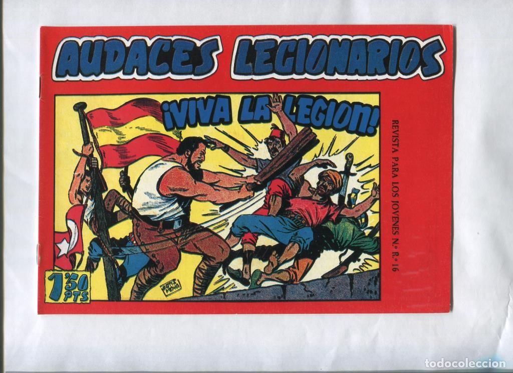 C&oacute;mics: Facsimil: Audaces Legionarios numero 04: Viva la legion - Leopoldo Ortiz