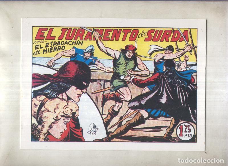 C&oacute;mics: Facsimil: El Espadachin de Hierro numero 8: El juramento de Surda - Manuel Gago