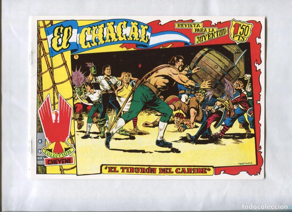 Comics : Facsimil: El Chacal numero 05: El tiburon del caribe - Martinez Osete