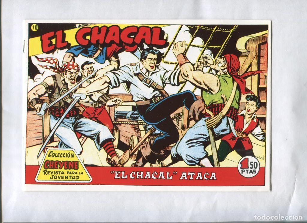 C&oacute;mics: Facsimil: El Chacal numero 10: El Chacal ataca - Martinez Osete - Foto 1