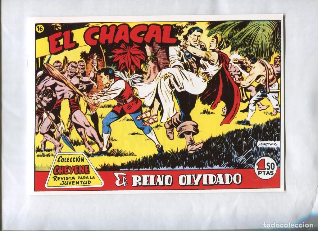 Comics: Facsimil: El Chacal numero 16: El reino olvidado - Martinez Osete