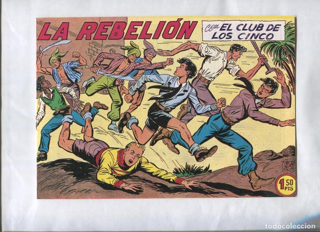Comics: Facsimil: El Club de los cinco numero 10: La rebelion - Manuel Gago