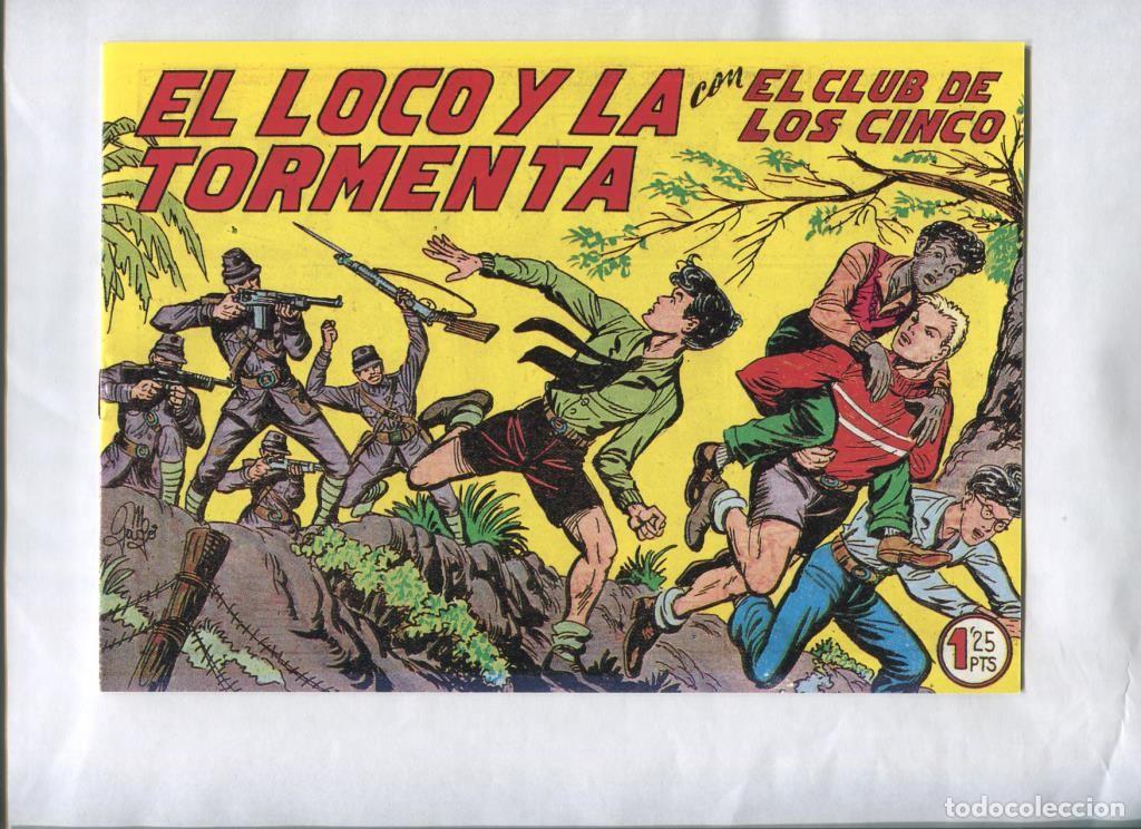 Fumetti: Facsimil: El Club de los cinco numero 07: El loco y la tormenta - Manuel Gago