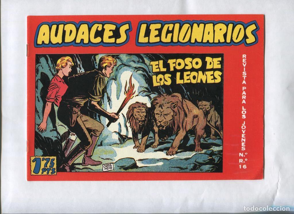 Fumetti: Facsimil: Audaces Legionarios numero 10: El foso de los leones - Leopoldo Ortiz
