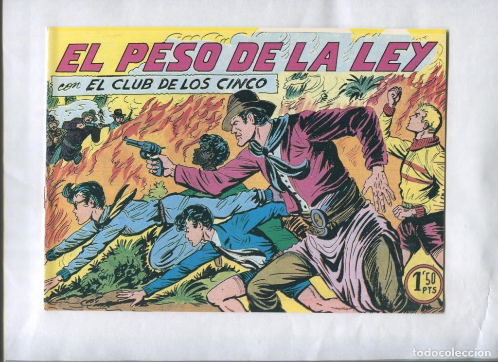Fumetti: Facsimil: El Club de los cinco numero 27: El peso de la ley - Manuel Gago