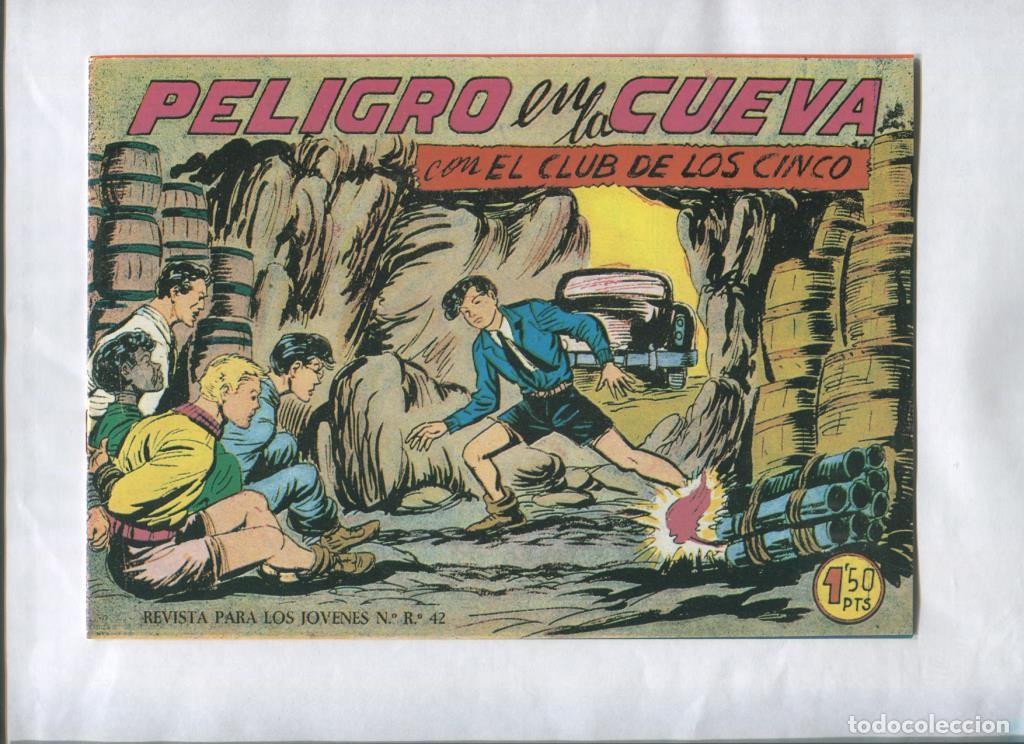 Fumetti: Facsimil: El Club de los cinco numero 35: Peligro en la cueva - Manuel Gago