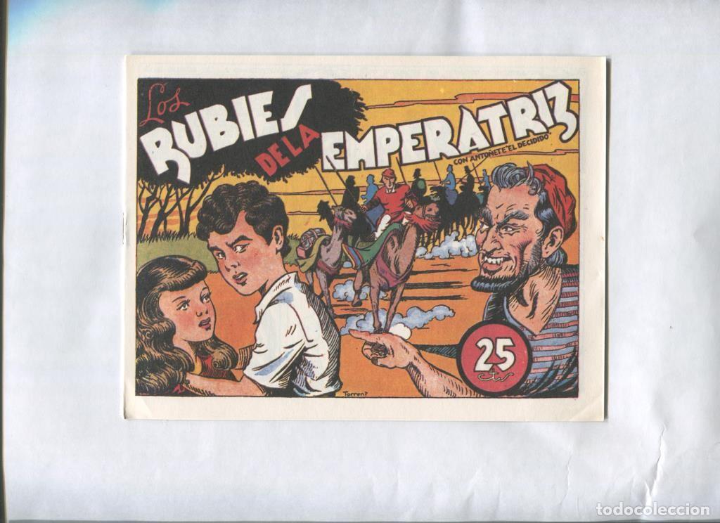 Comics : Facsimil: Anto&ntilde;ete el decidido numero 08: Los rubies de la emperatriz - Torrent