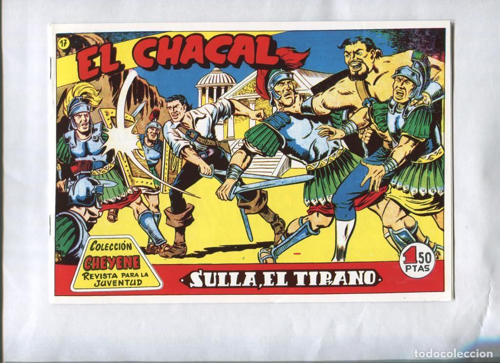 Comics: Facsimil: El Chacal numero 17: Sulla el tirano - Martinez Osete