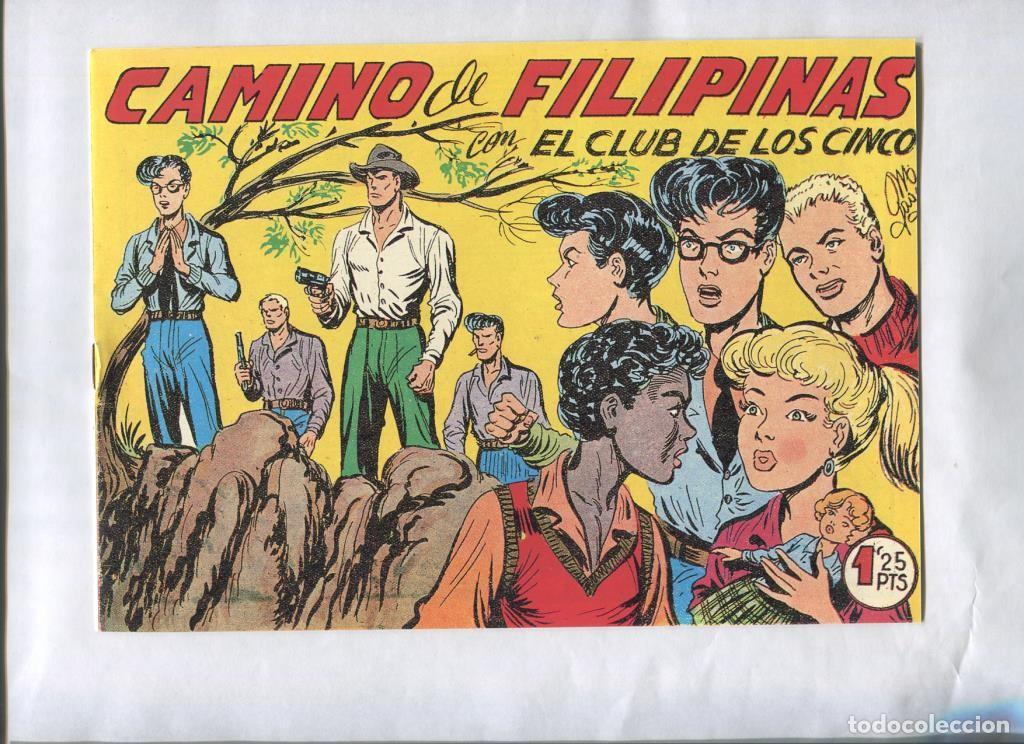 Comics: Facsimil: El Club de los cinco numero 05: Camino de Filipinas - Manuel Gago