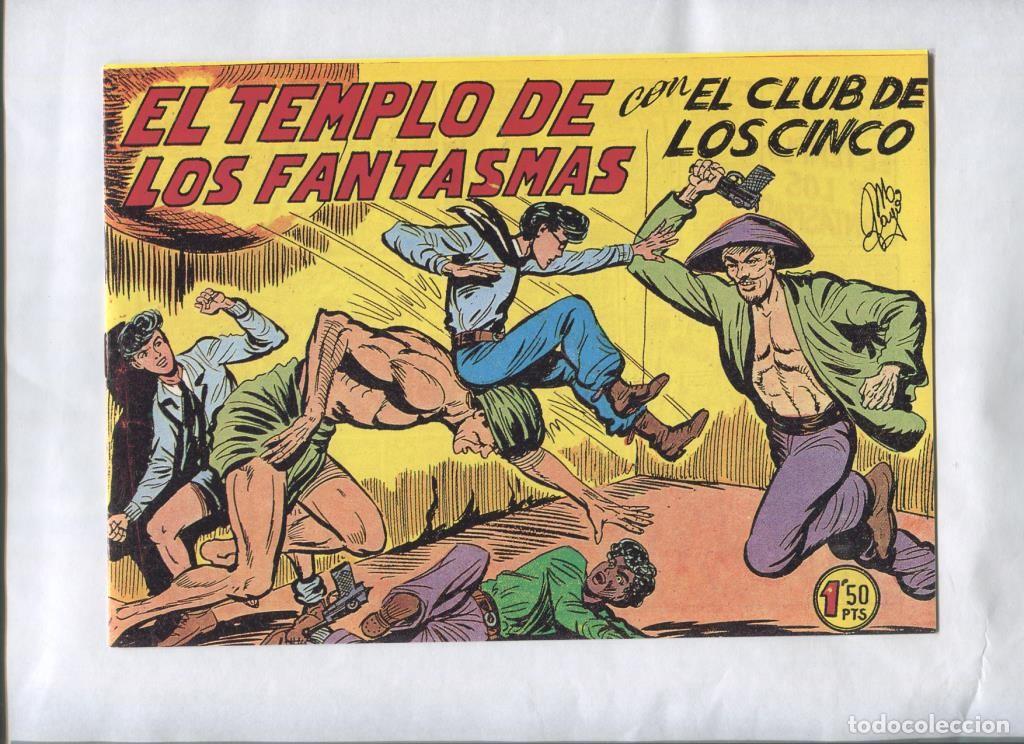 C&oacute;mics: Facsimil: El Club de los cinco numero 11: El templo de los fantasmas - Manuel Gago