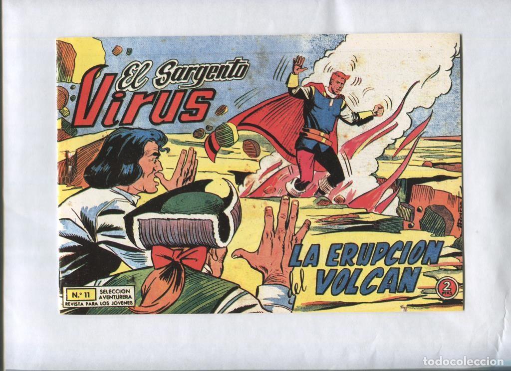 C&oacute;mics: Facsimil: El Sargento Virus numero 11: La erupcion del volcan - Iba&ntilde;ez - Foto 1