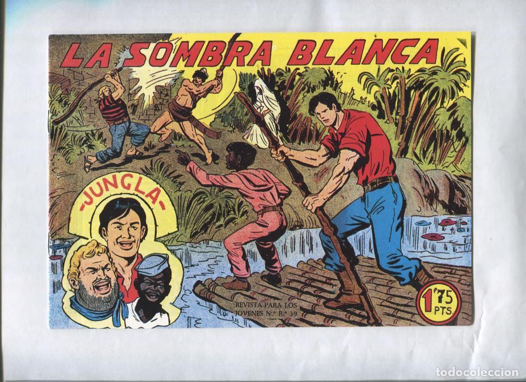 Fumetti: Facsimil: Jungla numero 16: La sombra blanca - Manuel Gago - Jose Ortiz