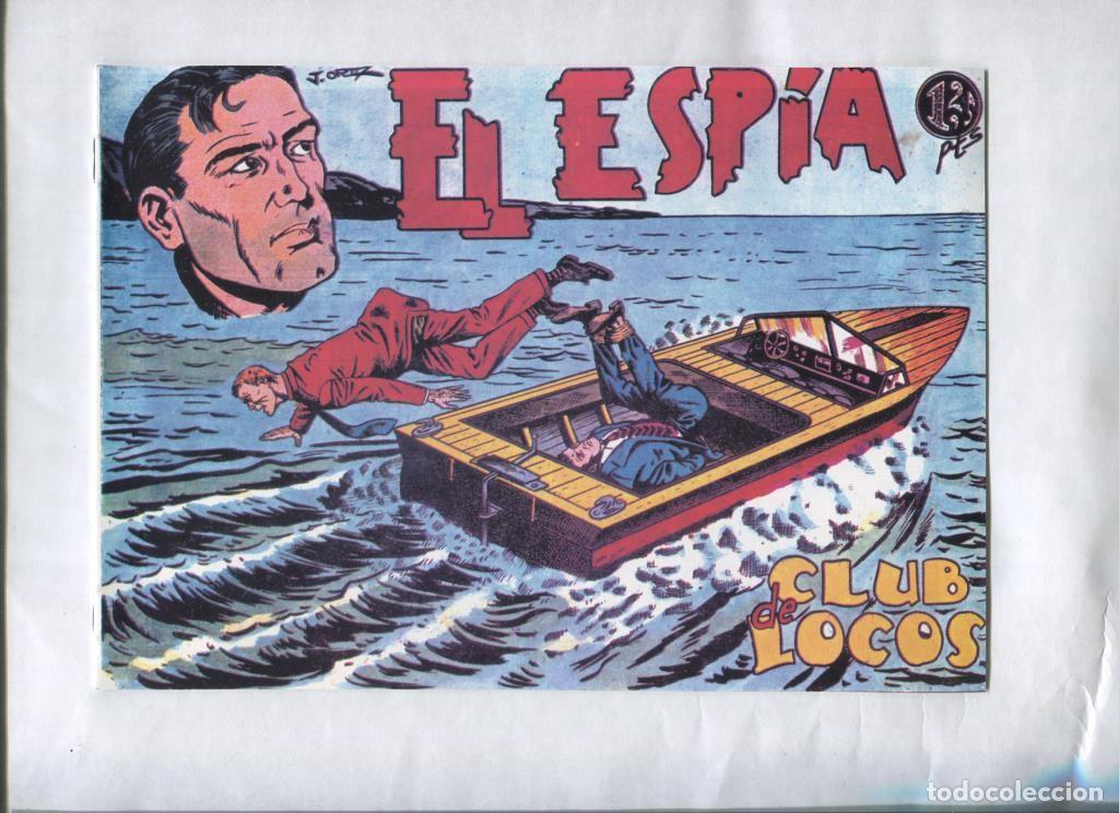 Comics: Facsimil: El Espia numero 07: Club de locos - Jose Ortiz, varios